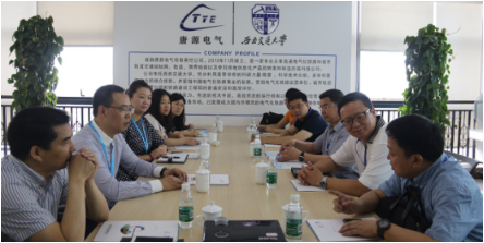 武侯區(qū)人大常委會領(lǐng)導(dǎo)到我司調(diào)研